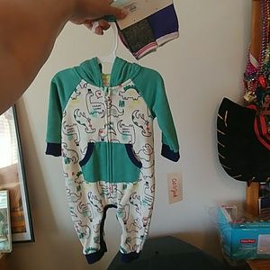 Baby one piece, socks